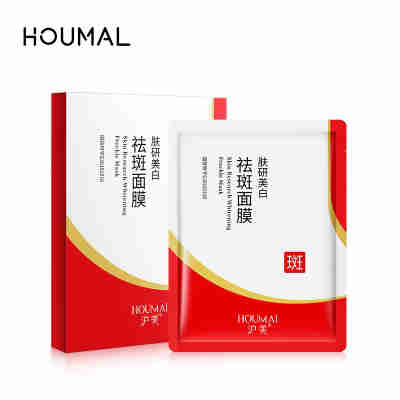 沪美肤研美白祛斑面膜 25mlX5片