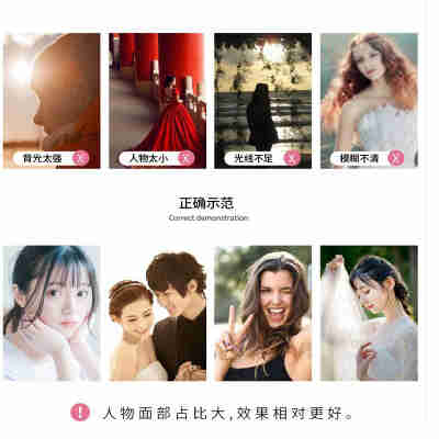 71TX照片人物定 制 diy数字油画手绘涂色消磨时间成人填充油彩装