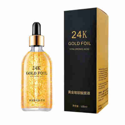 【48小时内发货】24k精华液烟酰胺面部玻尿酸原液人参护肤品精华