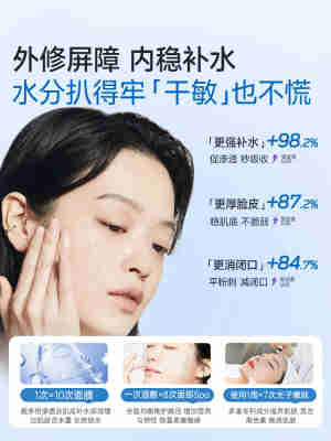 积雪草补水喷雾保湿舒缓小分子大瓶妆前爽肤水官方旗舰店正品面部