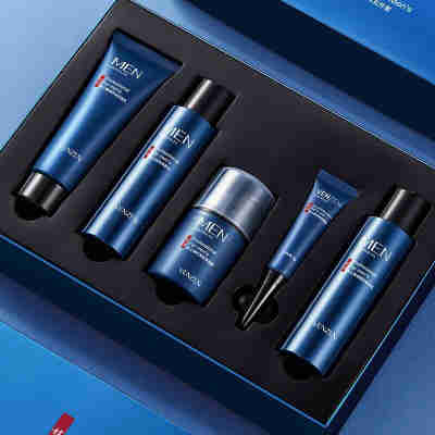 男士劲肤酷爽五件套80g+15g+120ml+120ml+50g